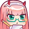 ✍ Эмодзи «Zero Two» для Telegram