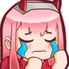 😭 Эмодзи «Zero Two» для Telegram
