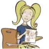 Стикер 13 Daria