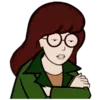 Стикер 30 Daria