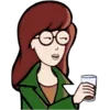 Стикер 33 Daria
