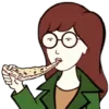 Стикер 27 Daria