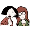 Стикер 46 Daria