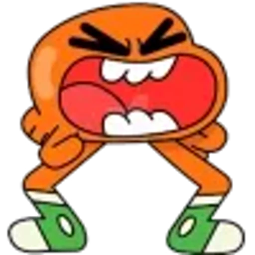 😤 Эмодзи «› DARWIN WATTERSON» для Telegram