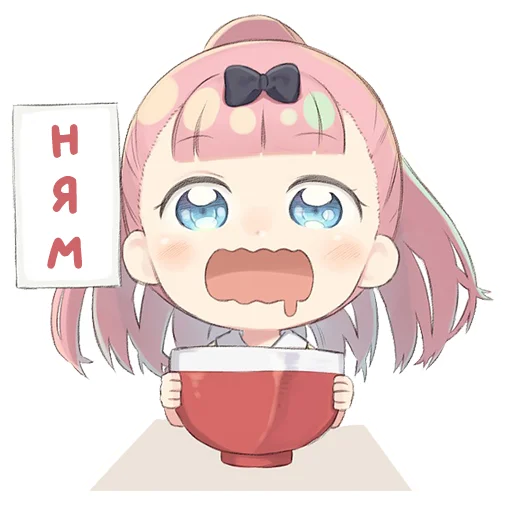 🤤 Стикер «Kaguya» для Telegram