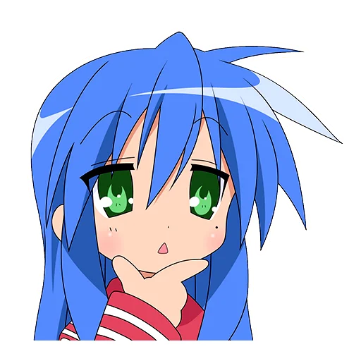 🤔 Стикер «Izumi Konata» для Telegram