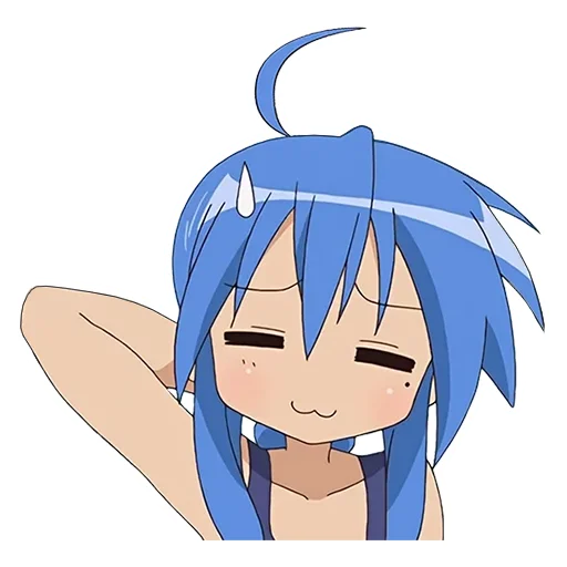 😅 Стикер «Izumi Konata» для Telegram