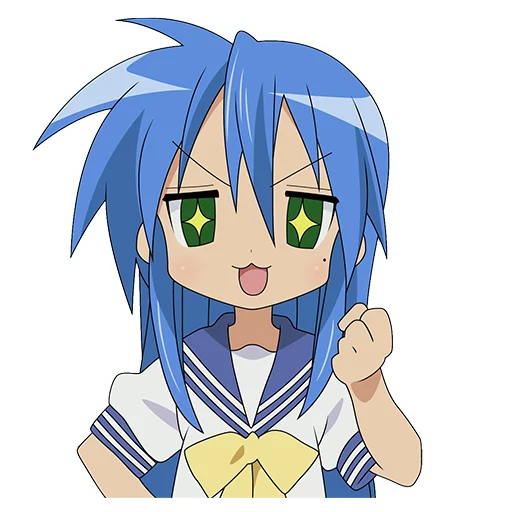 🤩 Стикер «Izumi Konata» для Telegram