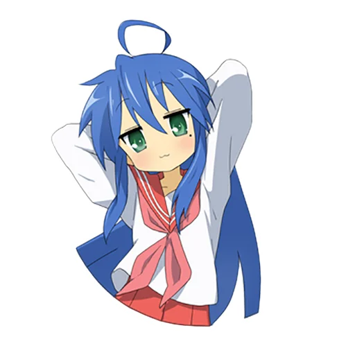 😎 Стикер «Izumi Konata» для Telegram