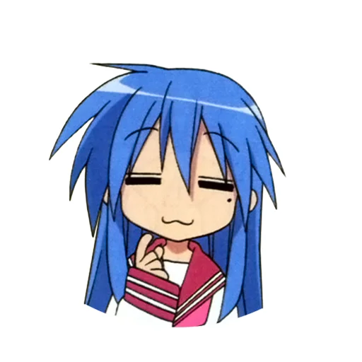 😌 Стикер «Izumi Konata» для Telegram