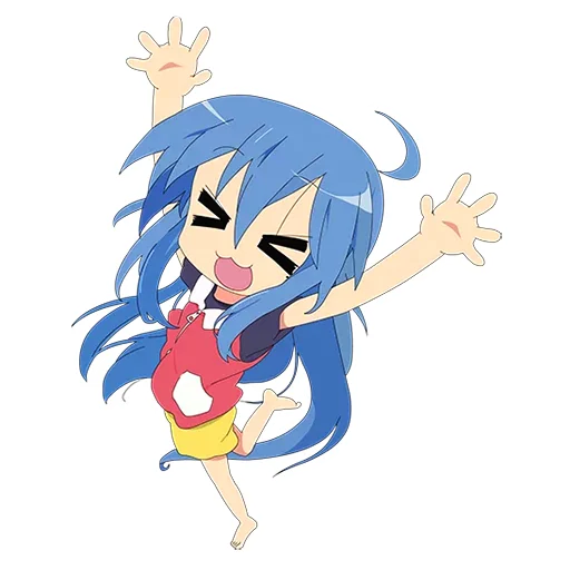 😆 Стикер «Izumi Konata» для Telegram