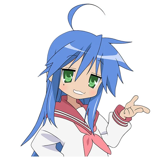 😏 Стикер «Izumi Konata» для Telegram