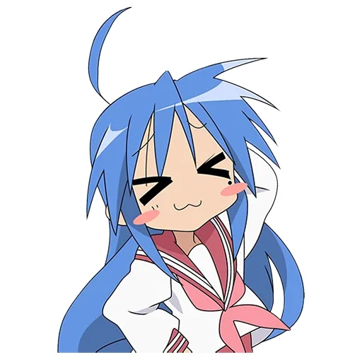 😆 Стикер «Izumi Konata» для Telegram