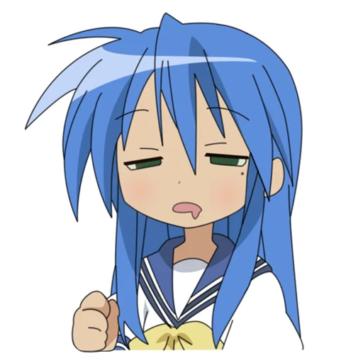 😴 Стикер «Izumi Konata» для Telegram