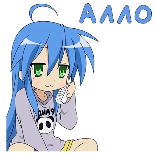 🤳 Стикер «Izumi Konata» для Telegram