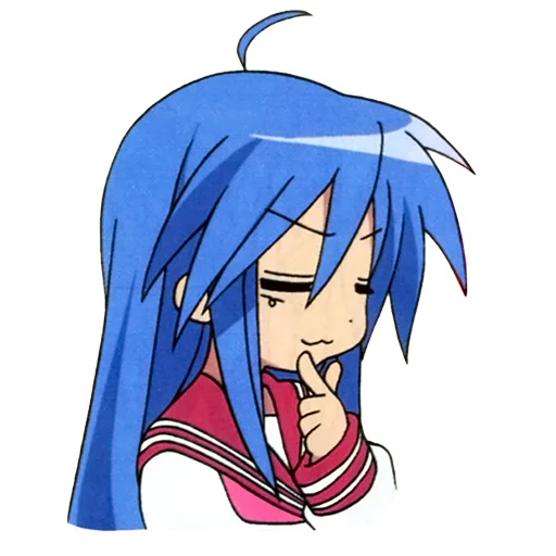 🤔 Стикер «Izumi Konata» для Telegram
