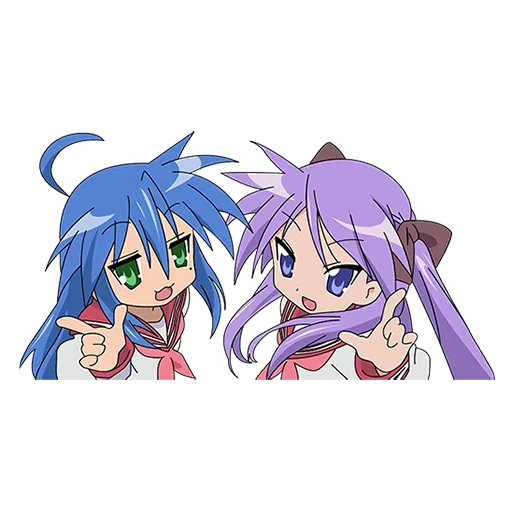 😎 Стикер «Izumi Konata» для Telegram