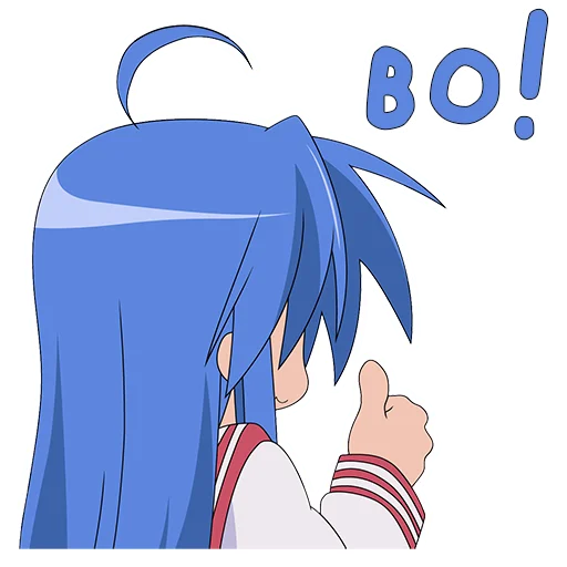 👍 Стикер «Izumi Konata» для Telegram