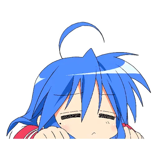 😞 Стикер «Izumi Konata» для Telegram