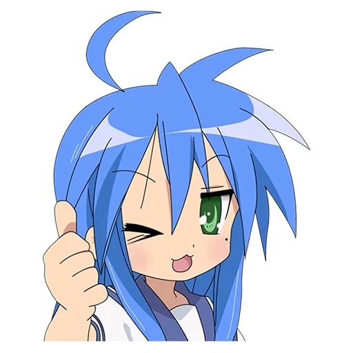 👍 Стикер «Izumi Konata» для Telegram