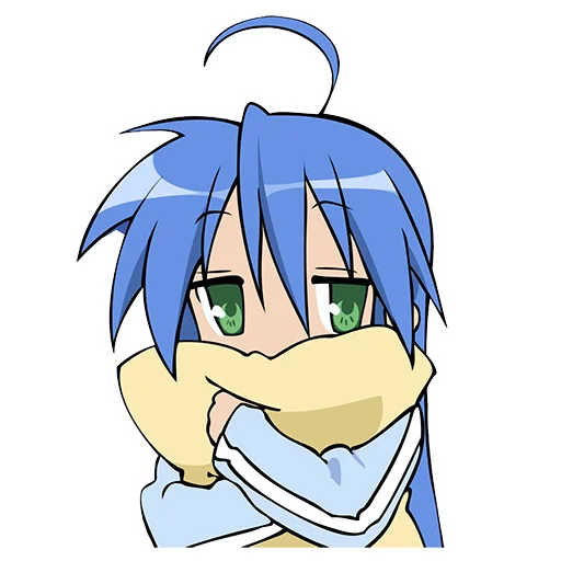 😒 Стикер «Izumi Konata» для Telegram