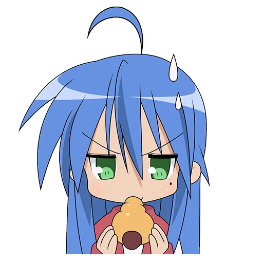 😰 Стикер «Izumi Konata» для Telegram
