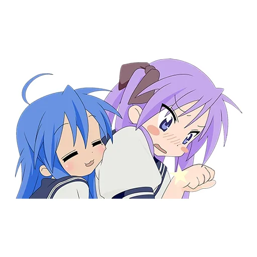 🤗 Стикер «Izumi Konata» для Telegram