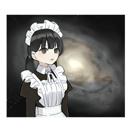 😵‍💫 Стикер «Maiden tyan» для Telegram