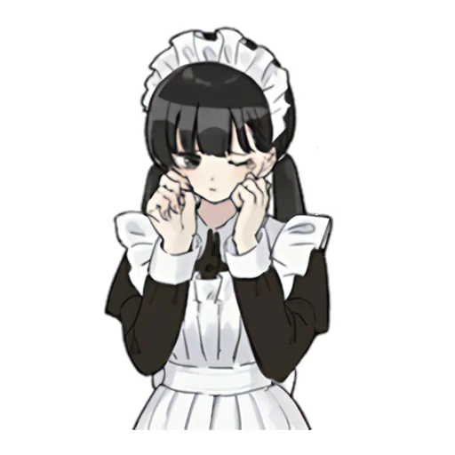 📩 Стикер «Maiden tyan» для Telegram