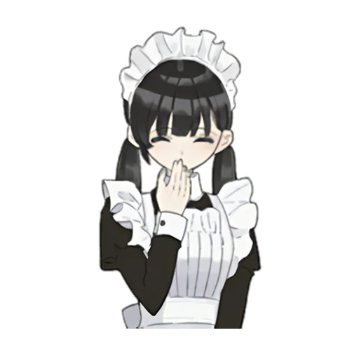🤭 Стикер «Maiden tyan» для Telegram