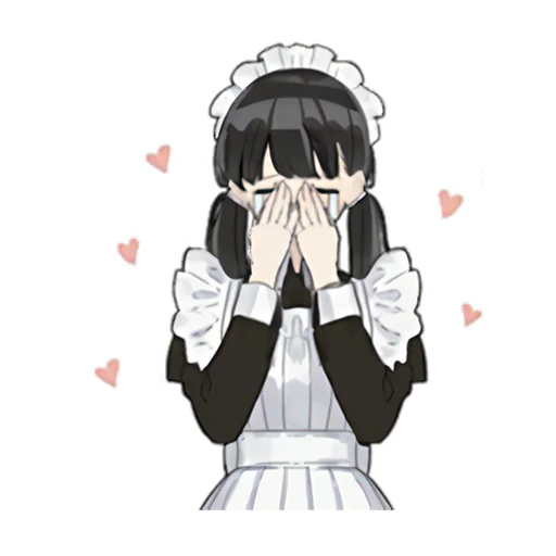 😭 Стикер «Maiden tyan» для Telegram