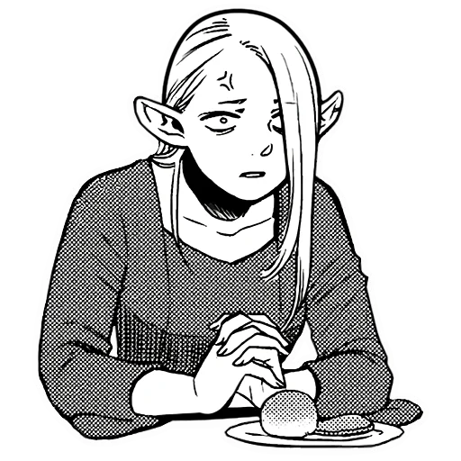 😪 Стикер «Сuttie Marcille» для Telegram