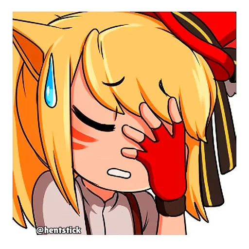 😔 Стикер «Kai Dasein» для Telegram