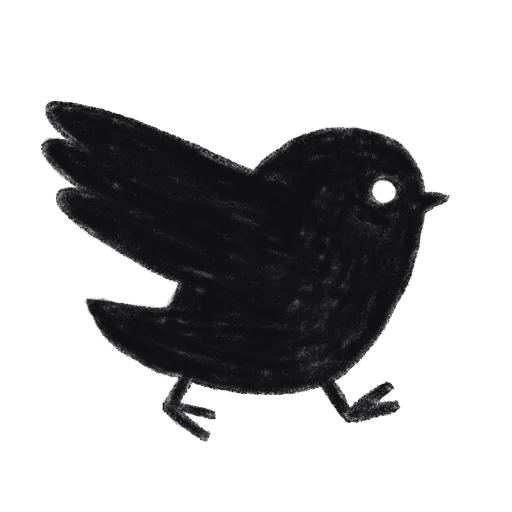 🖤 Стикер «упаси боже» для Telegram