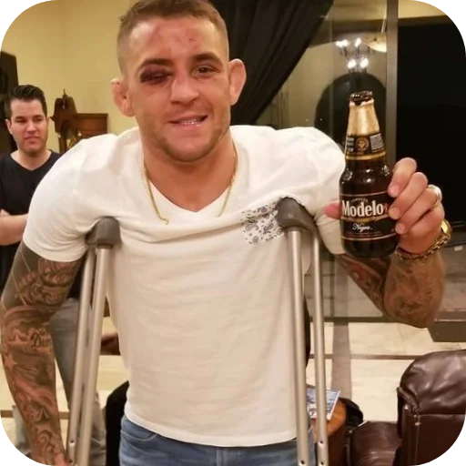 🔥 Стикер «Dustin Poirier» для Telegram