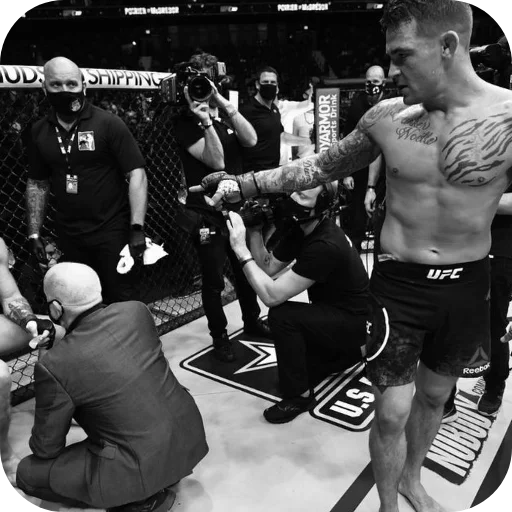 😠 Стикер «Dustin Poirier» для Telegram