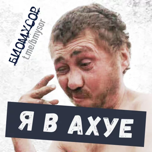😁 Стикер «Да ты успокойся» для Telegram