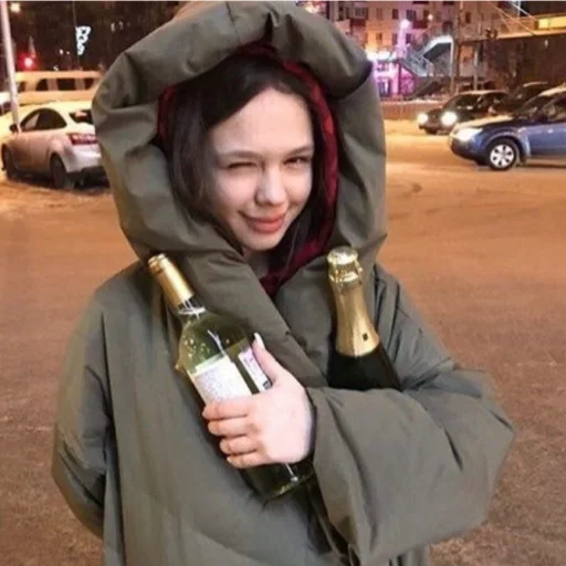 🥂 Стикер «Бухнём?)» для Telegram