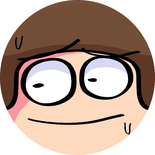 🤥 Стикер «Dave circles» для Telegram