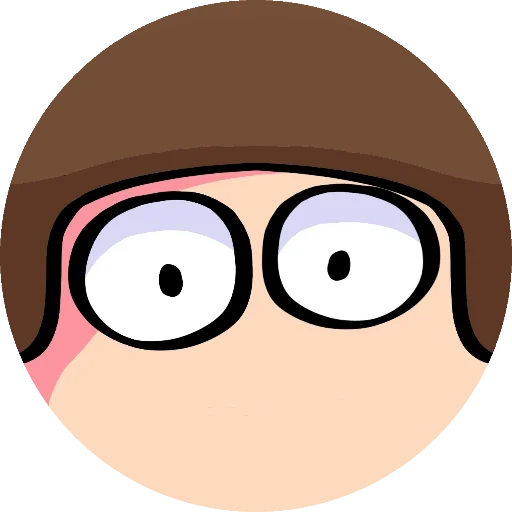😶 Стикер «Dave circles» для Telegram
