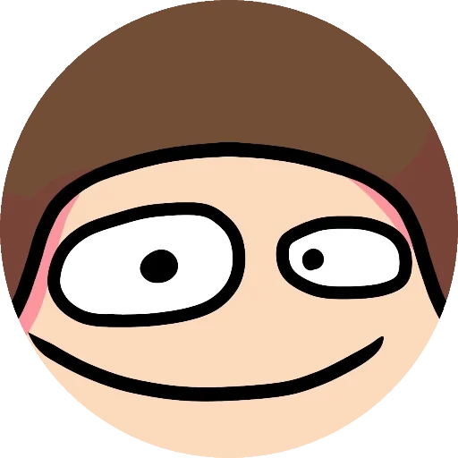 🙃 Стикер «Dave circles» для Telegram