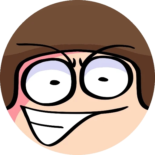 😈 Стикер «Dave circles» для Telegram