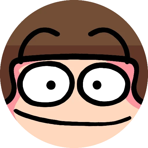 😉 Стикер «Dave circles» для Telegram