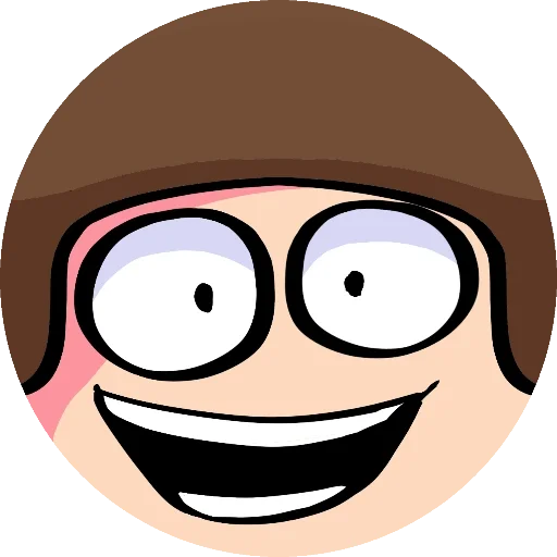 😀 Стикер «Dave circles» для Telegram