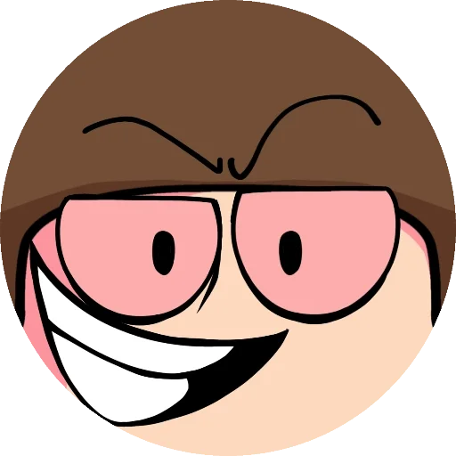 😶‍🌫️ Стикер «Dave circles» для Telegram