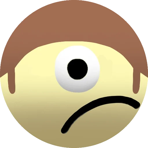 😕 Стикер «Dave circles» для Telegram