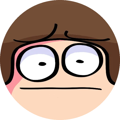 😟 Стикер «Dave circles» для Telegram