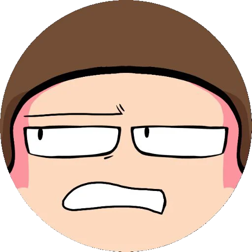 😒 Стикер «Dave circles» для Telegram