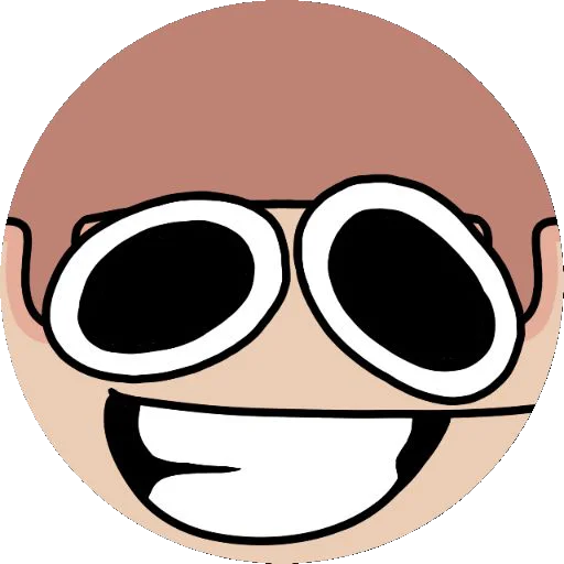 😜 Стикер «Dave circles» для Telegram