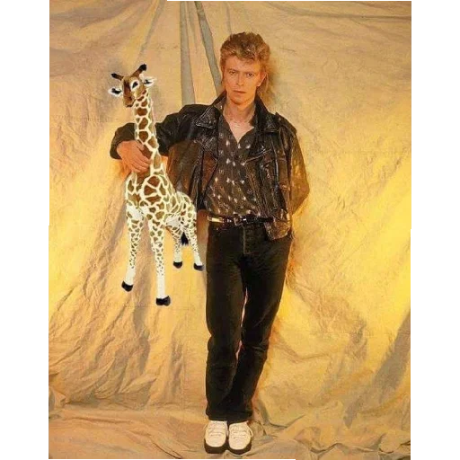 🦒 Стикер «David Bowie» для Telegram